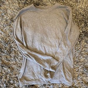 Uniqlo Cozy Grey PJ Top